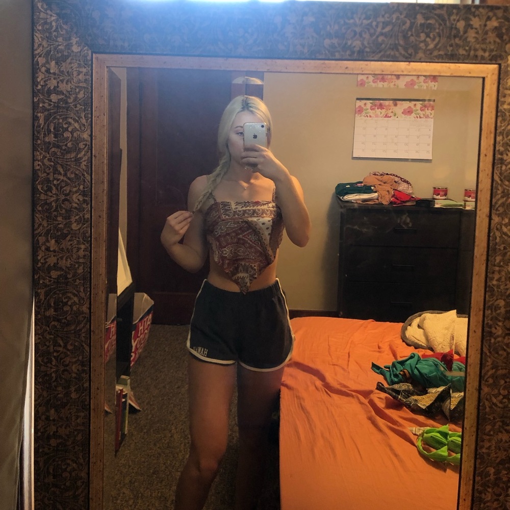 shein bandeau top🤍